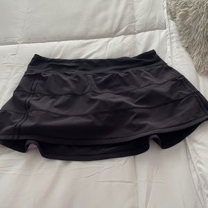LULU LEMON SKORT BLACK